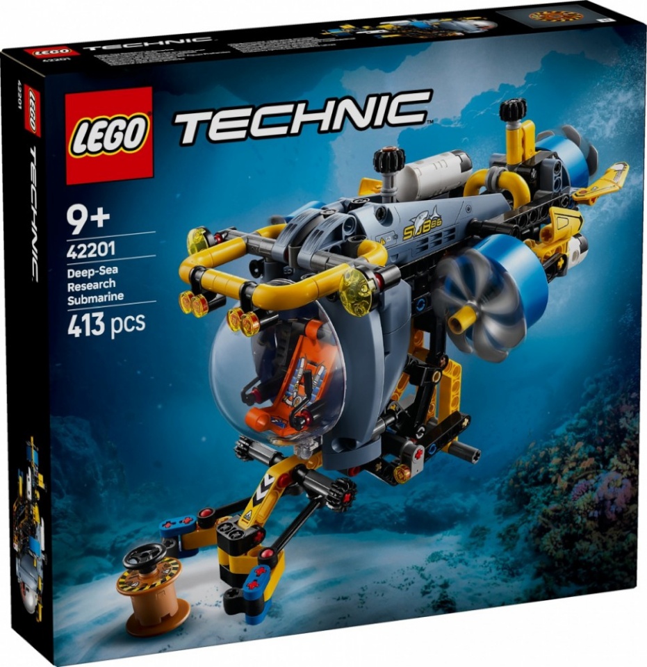 LEGO klotsid 42201 Technic Tiefseeforscher U-Boot