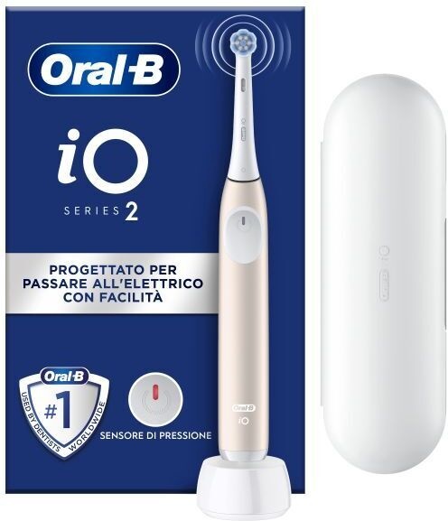 Braun elektriline hambahari Oral-B iO2 Electric Toothbrush + Travel Case, roosa