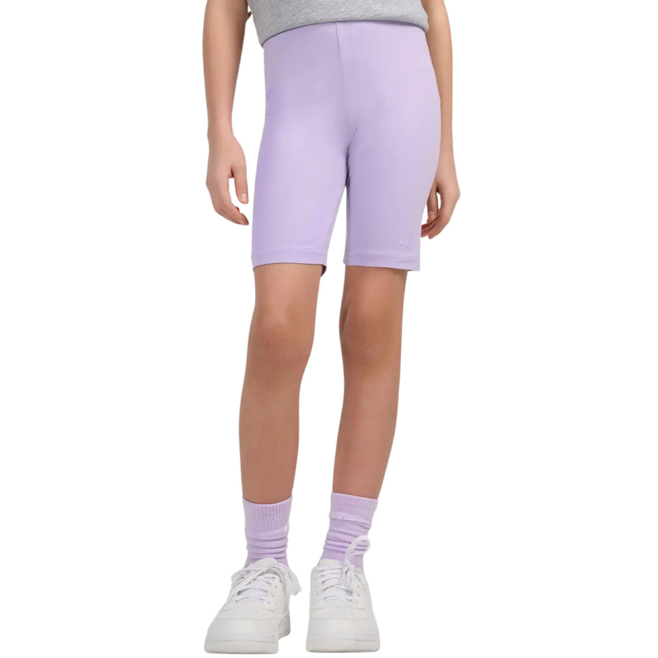 Lühikesed püksid Dla Dziewczynki 4F Cas F028 lilla 4FJWSS26TSTIF028 51S 146cm