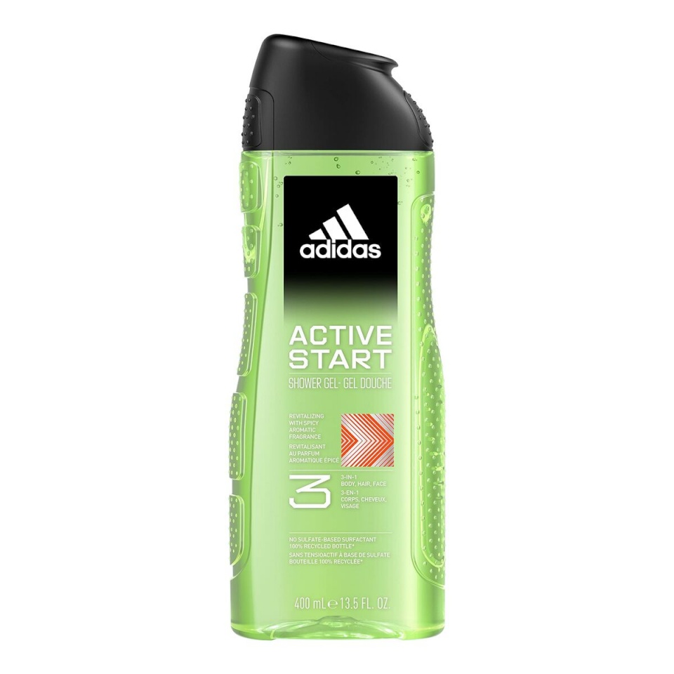 Adidas Geel ja šampoon Active Start 400ml