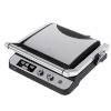 Adler elektrigrill AD 3059 Electric Grill LED 2in1, roostevaba teras/must