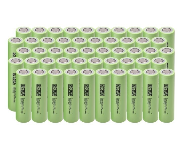 Green Cell patarei 50x Ogniwo 18650 Li-Ion INR1865029E 3.7V 2900mAh