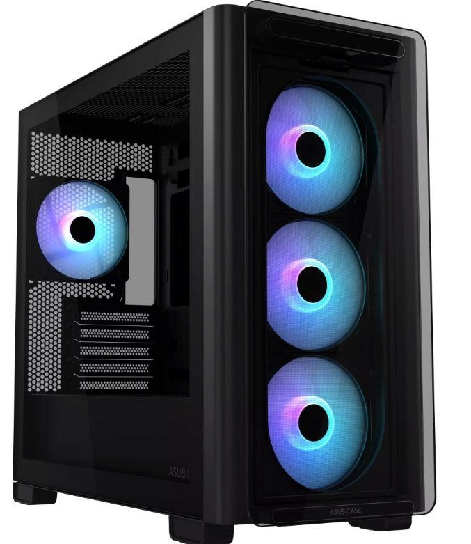 Asus korpus Case|asus|a23 Plus|miditower|case Product Features Transparent Panel|microatx|miniitx|colour must|a23plustg/argbblack