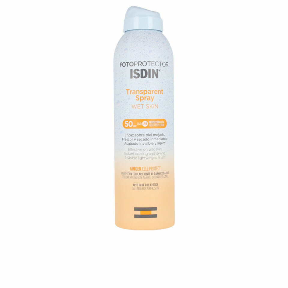 Isdin Keha päikesekaitse Sprei Transparent Spf 50 250ml