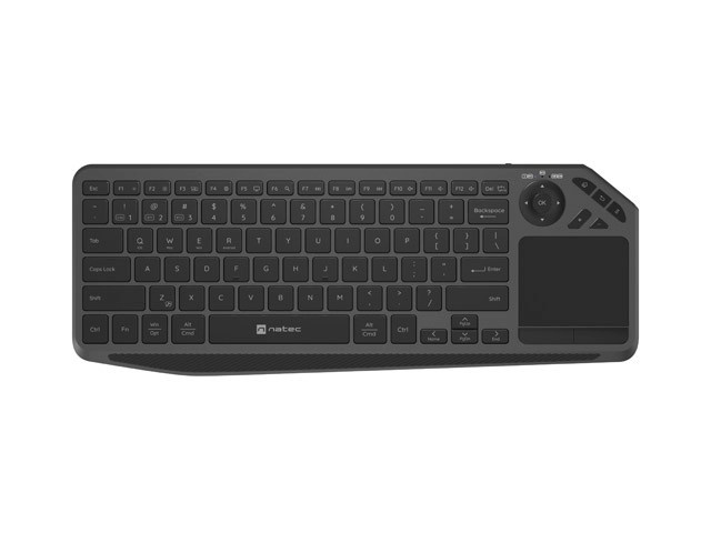 Natec klaviatuur Keyboard smart TV Turbot 2 Slim Touchpad