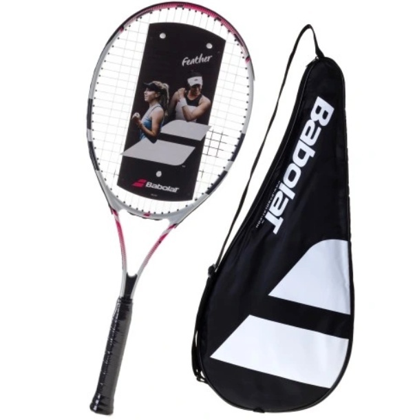 Babolat Tennisereket Feather S CV valge/roosa