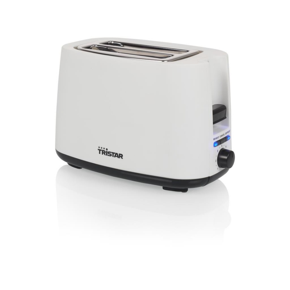 Tristar röster BR-1055 Slot Toaster, 750 W, valge