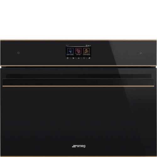 SMEG kompakt mikro-kombiahi SO4604M2PNR Dolce Stil Novo, aurupuhastus, 40L, must/vask