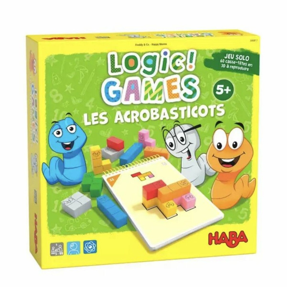 HABA lauamäng Logic Games - Happy Worms