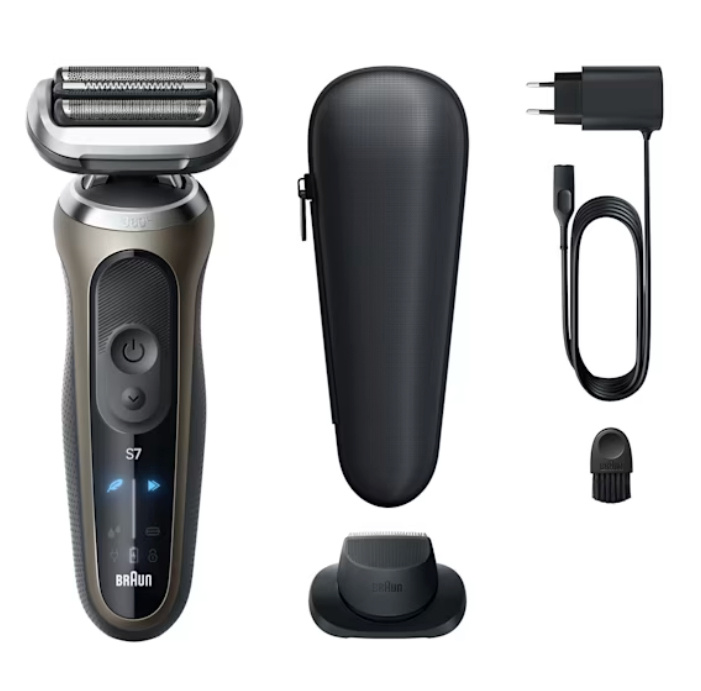 Braun pardel Series 7, 72-C1200S Wet & Dry Shaver with Beard Trimmer Attachment, must