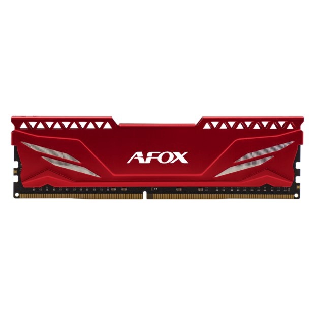 Afox mälu GAMING DDR4 16GB 3200MHZ CL16 RANK1 XMP2 Red