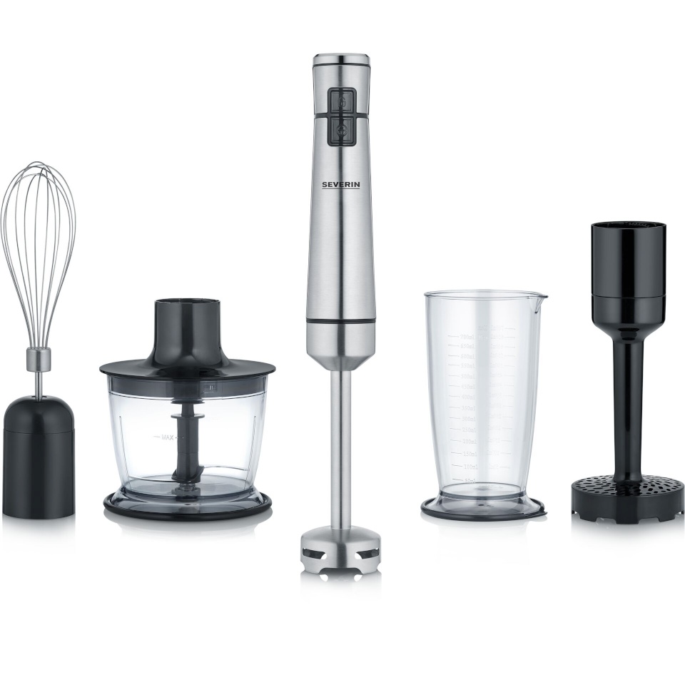Severin saumikser SM 3775 Cordless Hand Blender, hõbedane