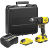 Stanley akutrell | 18V V20 Brushless Drill Driver - 2.0Ah Kit | SFMCD710D2K-QW | 18 V | 2.0 Ah | Lithium Ion