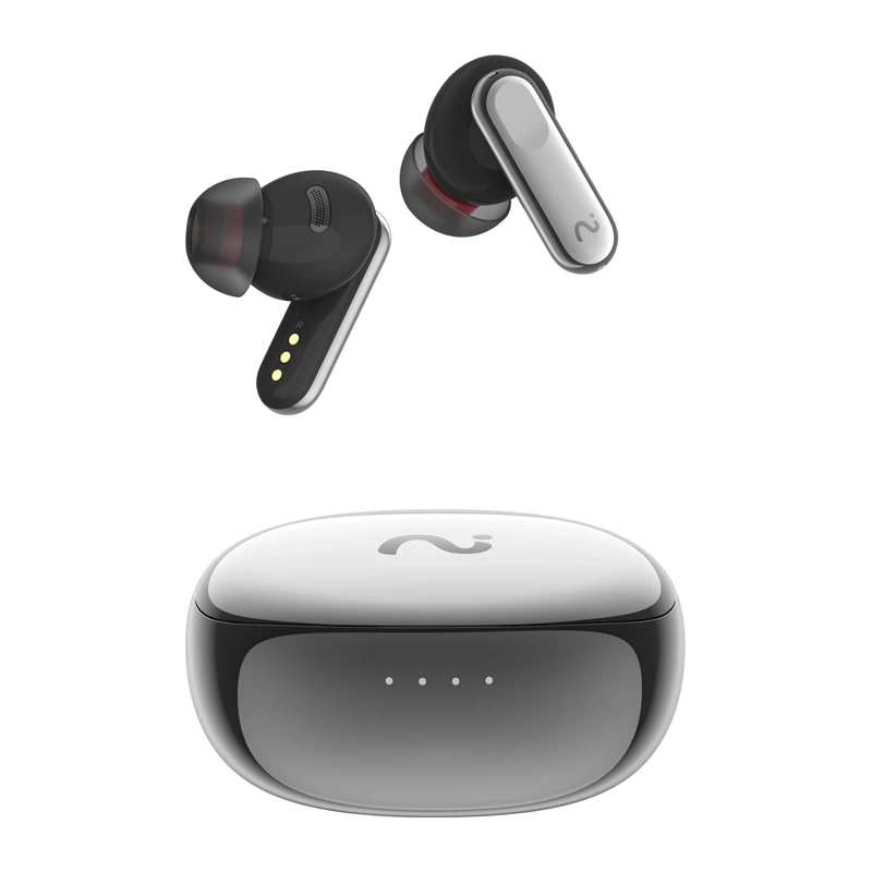 VIAIM Nano+ AI Earbuds with Voice Recorder (hõbedane)