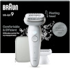 Braun epilaator Silk 9 9-041 Epilator, valge