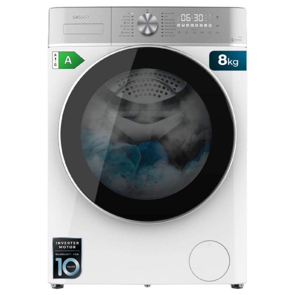 Cecotec pesumasin Bolero DressCode 8800 Inverter 1400rpm 8kg