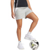 Lühikesed püksid Damskie Adidas Tiro 24 Sweat hall-valge IR9327 S