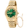 Just Cavalli naiste kell ANIMALIER SPECIAL PACK + BRACELET kuldne (Ø 30mm)