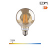 EDM LED pirn Vintage F 8 W E27 720 Lm 12,5x17cm Ø 12,5x17cm (2000 K)