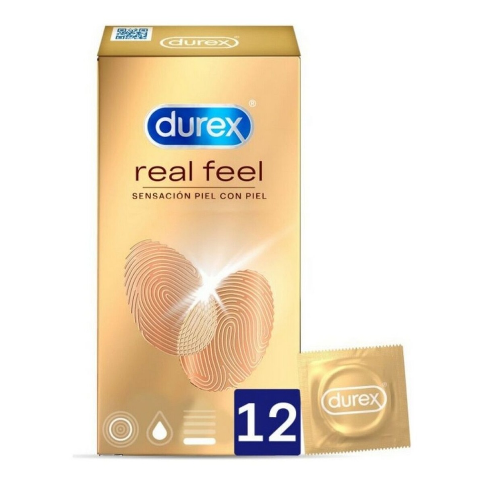 Durex kondoomid Real Feel Lateksivabad (12tk)