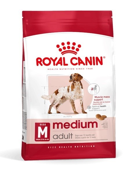 Royal Canin kuivtoit koerale SHN Medium Adult, 15kg