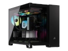 Corsair korpus 2500X (must, Tempered Glass)