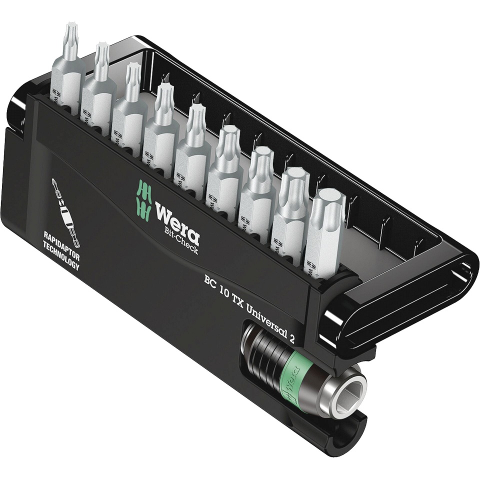 Wera kruvikeerajate komplekt Bit-Check 10 TX universal 2