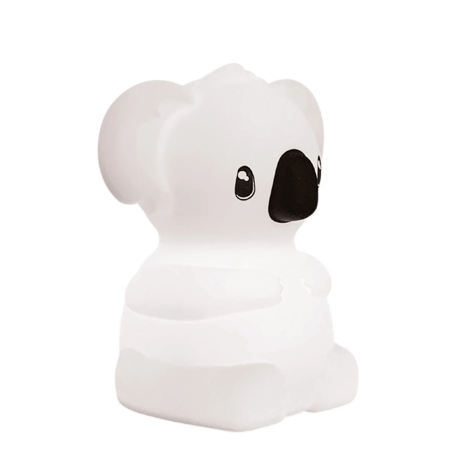 Kidywolf öölamp Koala Night Light with Color Change, 16cm, valge