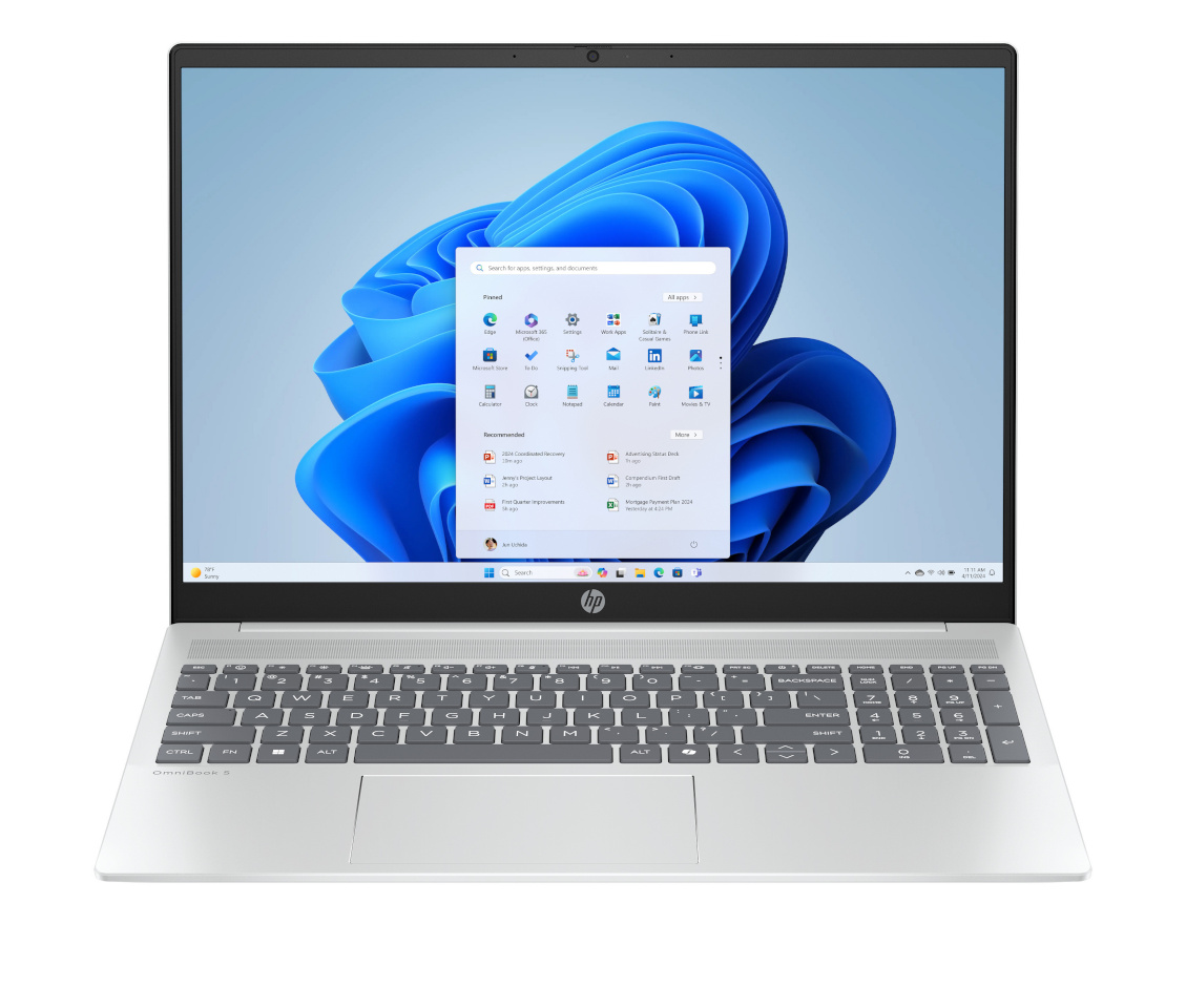 HP sülearvuti OmniBook 5 16-ba1061no 16", roostevaba teras (BV9P8EA)