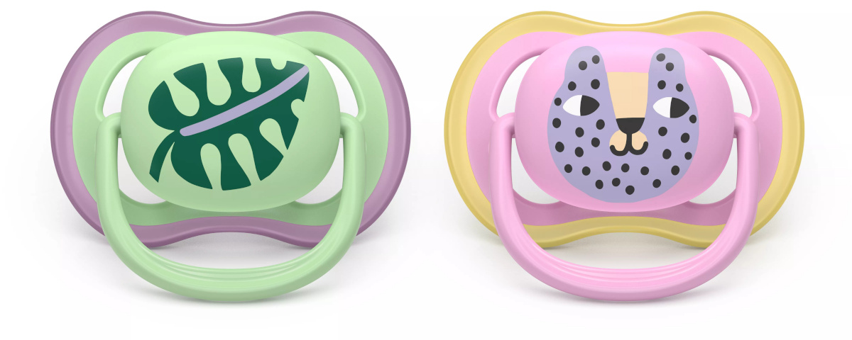 Philips Avent Ultra õhulutt, 6–18 kuud, 2 tk, roheline/roosa