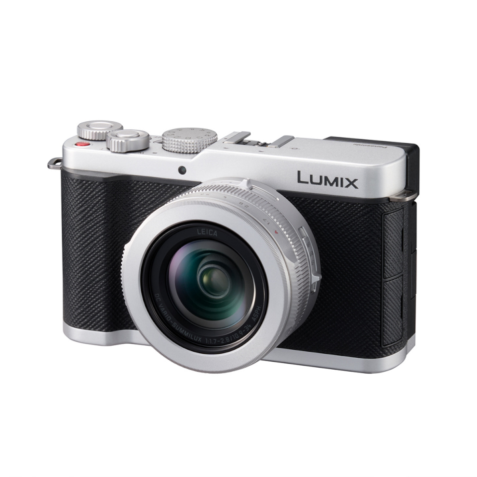 Panasonic Lumix L10, hõbedane