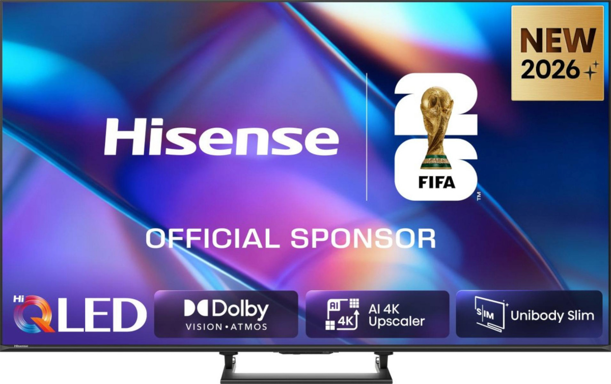 Hisense televiisor 50A7DS 50" QLED 4K Smart TV must