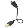 In-Akustik kaabel Premium High Speed USB A <> USB B Micro (1 meeter)