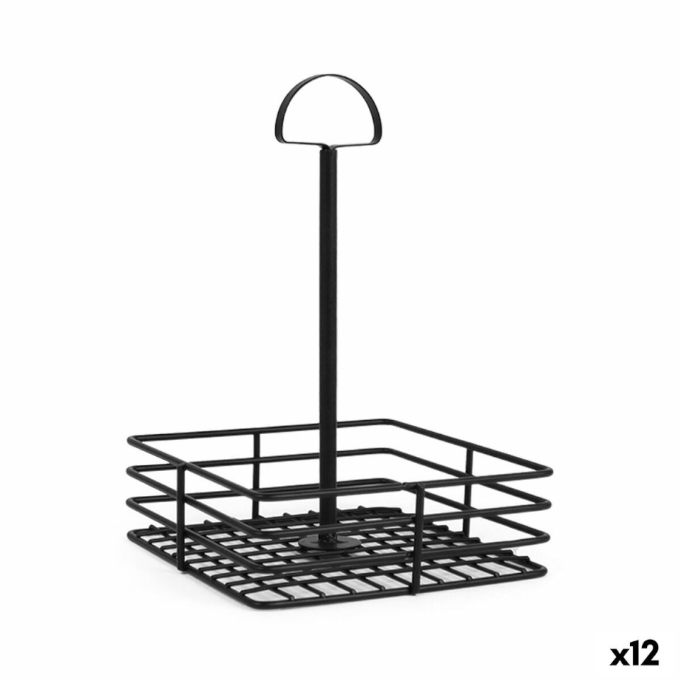 My Bar Mitmeotstarbeline Organiseerija 15x15x22cm must 12 Ühikut