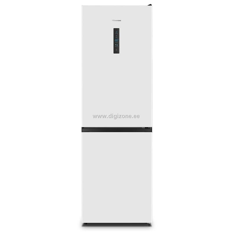 Hisense külmik RB390N4CWD Refrigerator, NoFrost, 304L, 186cm, valge