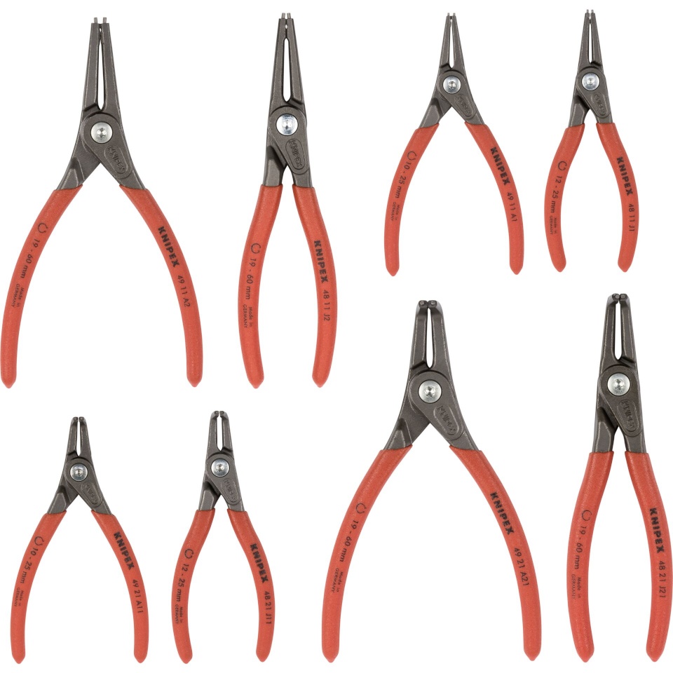 Knipex tangide komplekt Precision Circlip Pliers Set