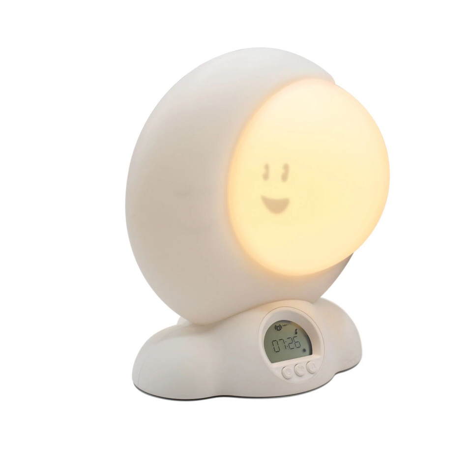 Kidywolf Tag- und Nachtlicht mit Uhr & Musik