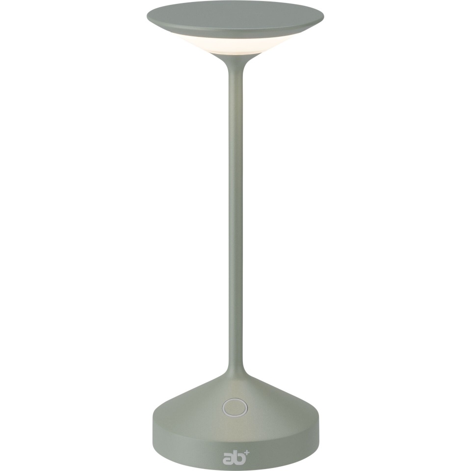 ab+ by Abert laualamp Tempo Mini Portable Table Lamp, Sage roheline