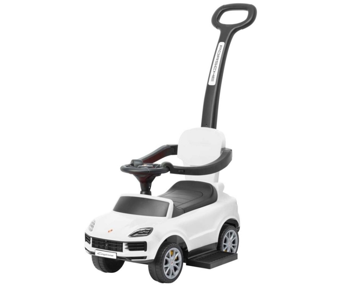 Milly Mally Vehicle with handle Porsche Cayenne valge