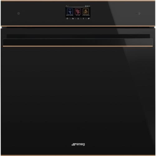 SMEG kompakt mikro-kombiahi SO6604M2PNR Dolce Stil Novo, aurupuhastus, 68L, must/vask