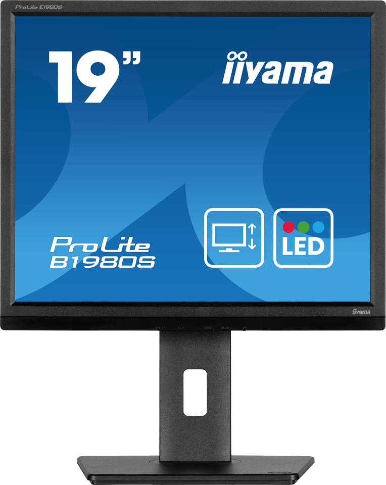 iiyama monitor 48.0cm (19") B1980S-B1 5:4 HDMI+DP must