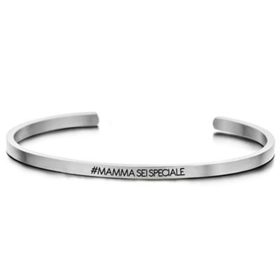 CO88 Collection naiste käevõru 8CB-19019 Hõbedane