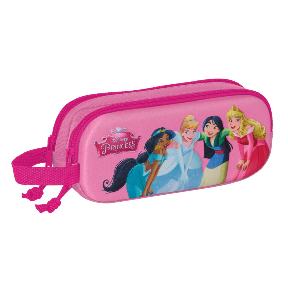 Princesses Disney kahe sahtliga pinal 3D roosa 21x8x6cm