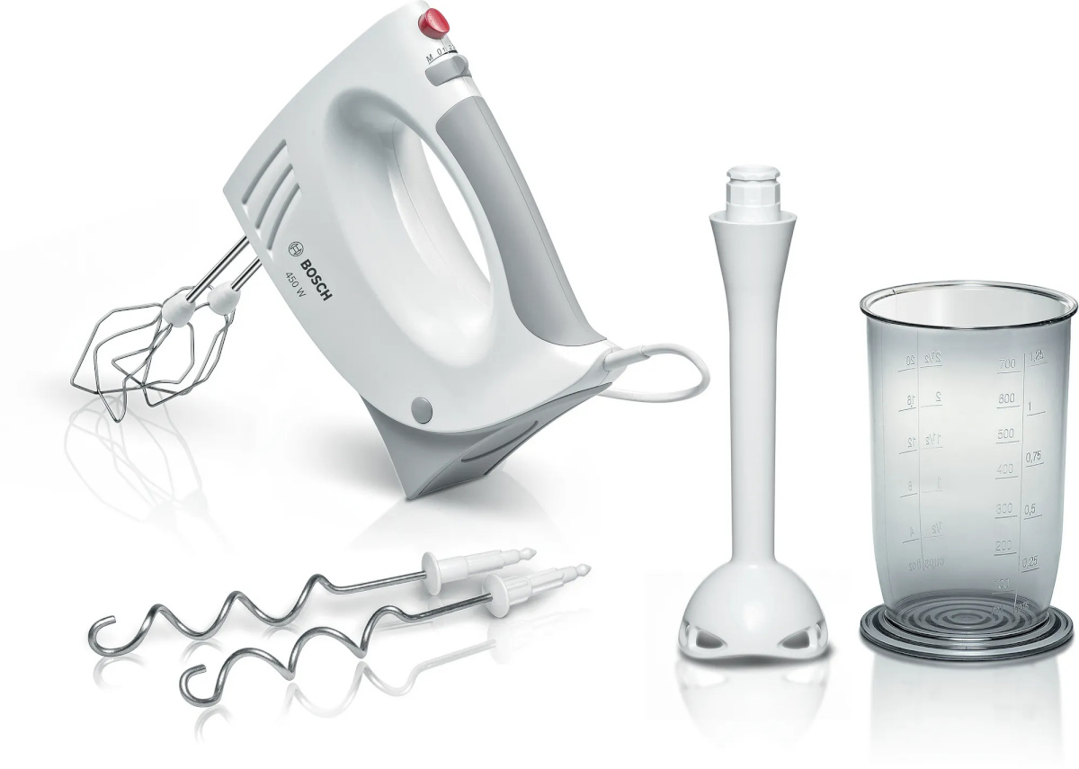 Bosch käsimikser MFQ3540 Hand Mixer, 450W, valge