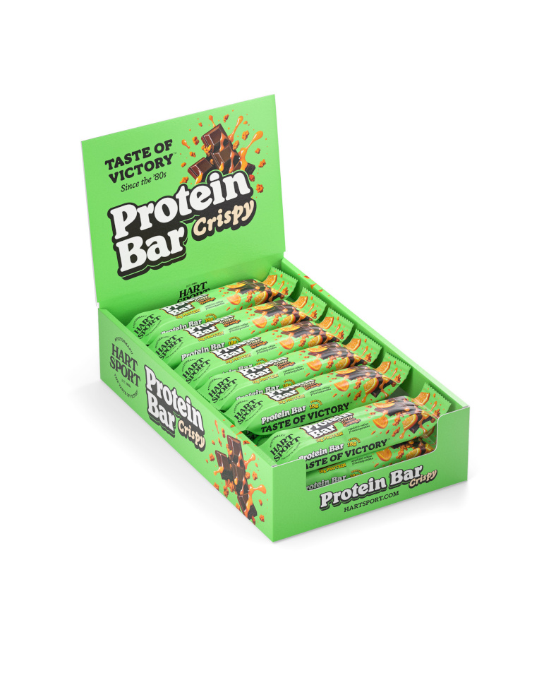 Hart Sport proteiinibatoon Hart-Sport proteiinibatoon šokolaadi-apelsini maitsega, 55 g, 12 tk pakis