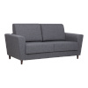 H4Y diivanvoodi VESPER 2-kohaline, 185x84x88cm, tumehall