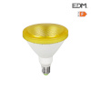 EDM LED pirn kollane F 15 W E27 1200 Lm Ø 12x13,8cm (RGB)