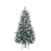 BGB Christmas Jõulupuu valge punane roheline naturaalne PVC Metall Polüetüleen 150 cm