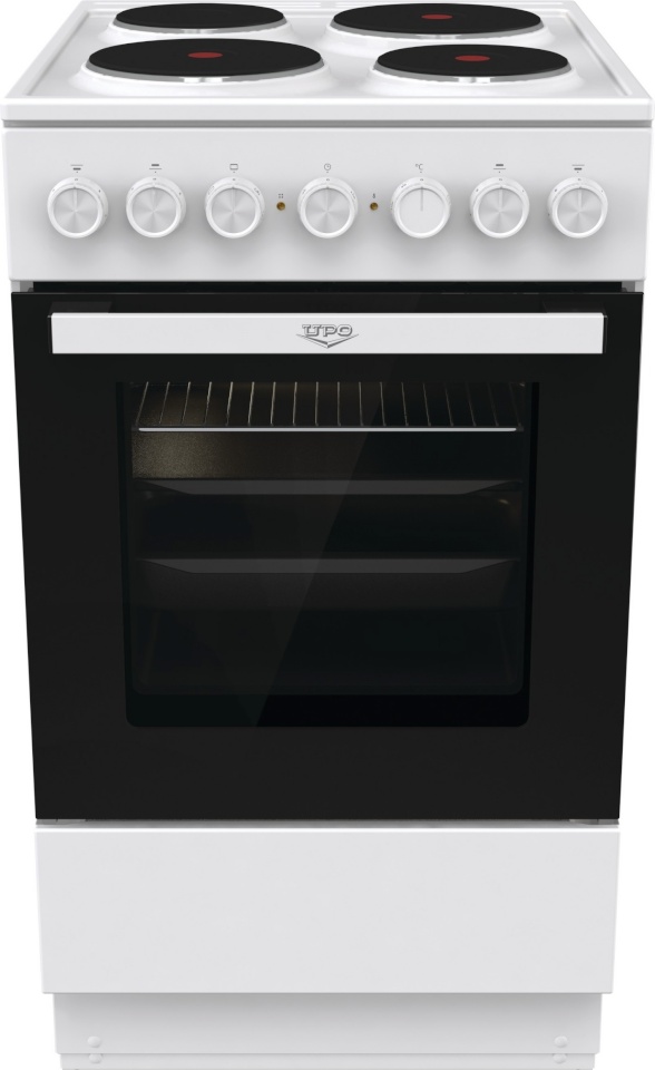 Upo eraldiseisev pliit UE5B20W Cast Iron Safety Stove, valge