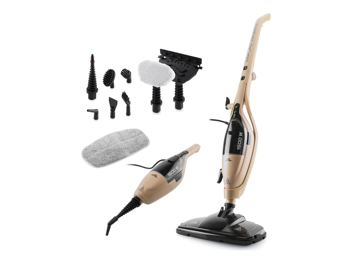 Eta aurupuhasti ETA Steam cleaner | Vapuro ETA226190000 | Power 1500 W | Steam pressure 2 bar | Water tank capacity 0.35 L | pruun